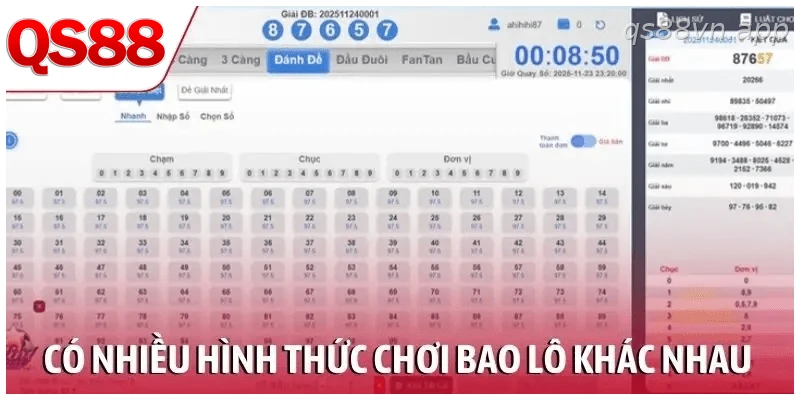 Có nhiều hình thức chơi bao lô khác nhau phổ biến